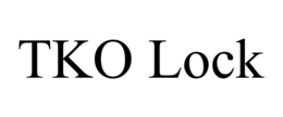 TKO LOCK trademark