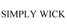 SIMPLY WICK trademark
