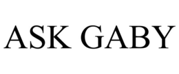 ASK GABY trademark