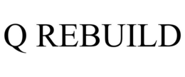 Q REBUILD trademark