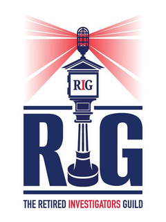 RIG RIG THE RETIRED INVESTIGATORS GUILD trademark