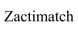 ZACTIMATCH trademark