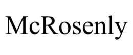 MCROSENLY trademark