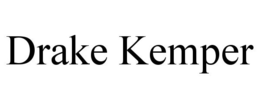 DRAKE KEMPER trademark
