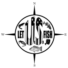 NSEW LET U.S. FISH trademark