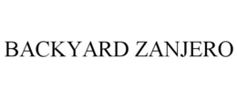 BACKYARD ZANJERO trademark