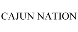 CAJUN NATION trademark