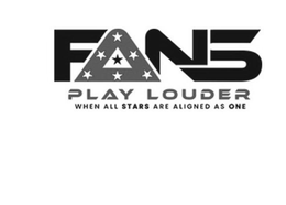 FANS PLAY LOUDER WHEN ALL STARS ARE ALIGNED AS ONE trademark
