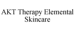 AKT THERAPY ELEMENTAL SKINCARE trademark