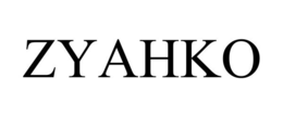 ZYAHKO trademark