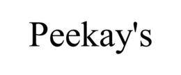 PEEKAY'S trademark