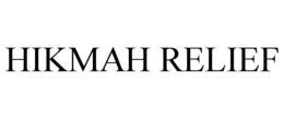 HIKMAH RELIEF trademark