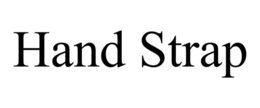 HAND STRAP trademark