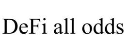 DEFI ALL ODDS trademark