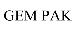 GEM PAK trademark