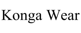 KONGA WEAR trademark