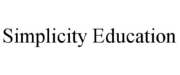 SIMPLICITY EDUCATION trademark