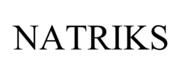 NATRIKS trademark