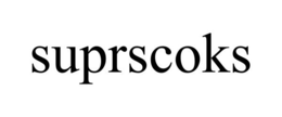 SUPRSCOKS trademark