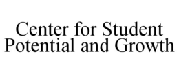 CENTER FOR STUDENT POTENTIAL AND GROWTH trademark