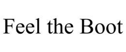 FEEL THE BOOT trademark