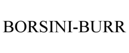 BORSINI-BURR trademark