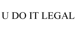U DO IT LEGAL trademark