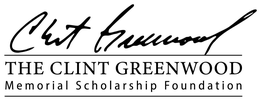 CLINT GREENWOOD THE CLINT GREENWOOD MEMORIAL SCHOLARSHIP FOUNDATION trademark