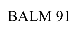 BALM 91 trademark