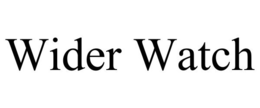 WIDER WATCH trademark