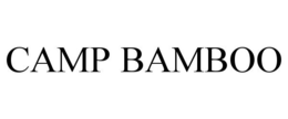 CAMP BAMBOO trademark