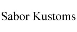 SABOR KUSTOMS trademark