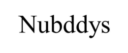 NUBDDYS trademark