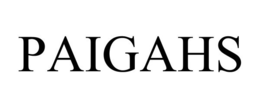 PAIGAHS trademark