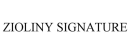 ZIOLINY SIGNATURE trademark