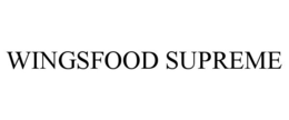WINGSFOOD SUPREME trademark