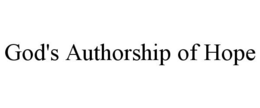 GOD'S AUTHORSHIP OF HOPE trademark