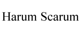 HARUM SCARUM trademark