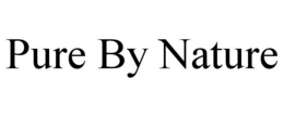 PURE BY NATURE trademark