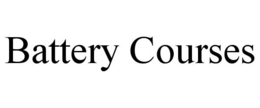 BATTERY COURSES trademark