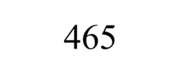 465 trademark
