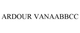 ARDOUR VANAABBCC trademark