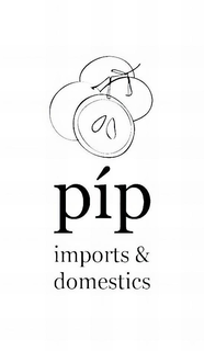 PIP IMPORTS & DOMESTICS trademark