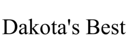 DAKOTA'S BEST trademark