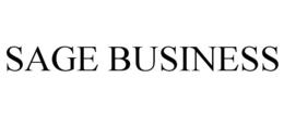 SAGE BUSINESS trademark