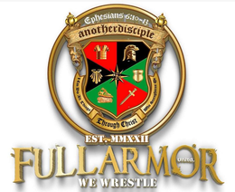 FULLAMOR WE WRESTLE UNLTD. EST. MMXXII EPHESIANS 6:10-13 ANOTHERDISCIPLE CAN DO ALL THINGS THROUGH CHRIST WHO STRENGHTENS trademark