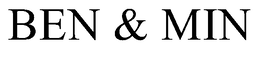 BEN & MIN trademark