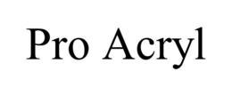 PRO ACRYL trademark