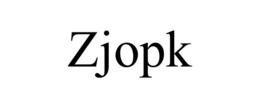 ZJOPK trademark