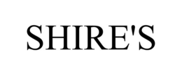 SHIRE'S trademark